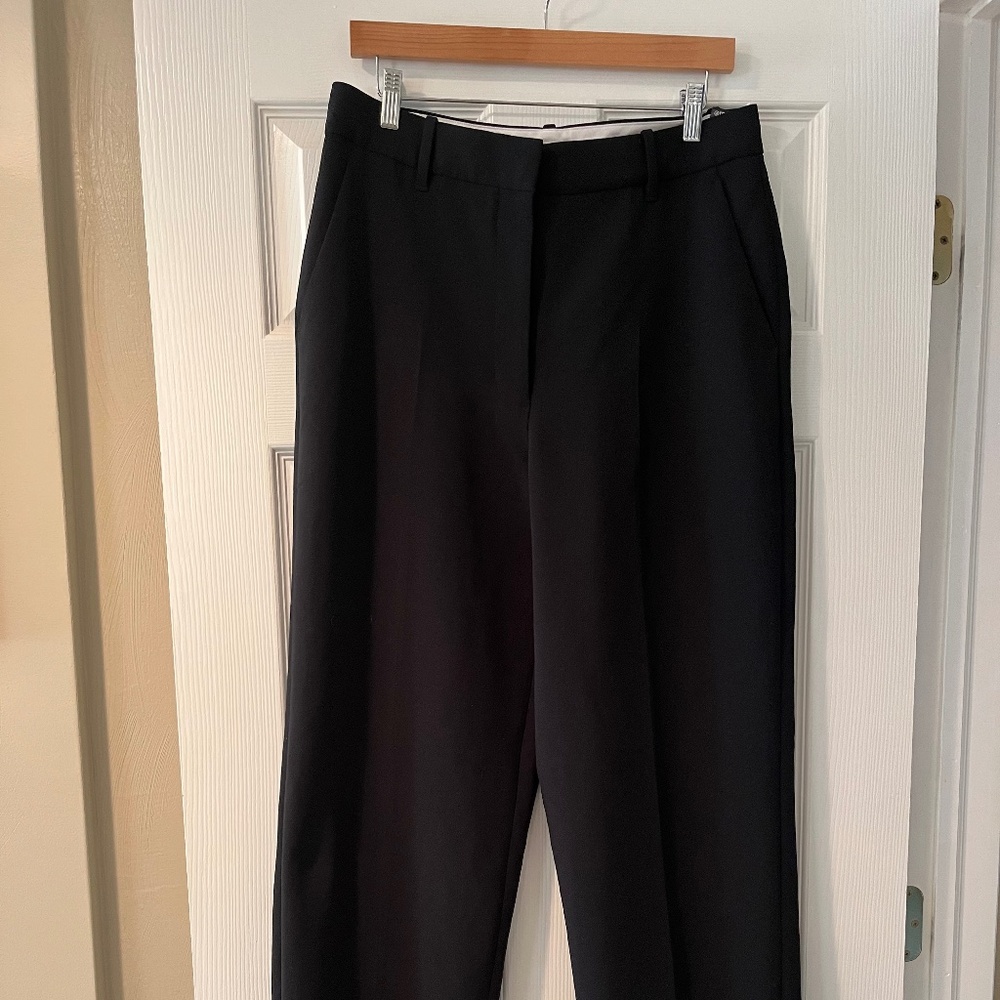 Aritizia Wilfred Effortless Pant Black Sz 12 - Picture 2 of 3